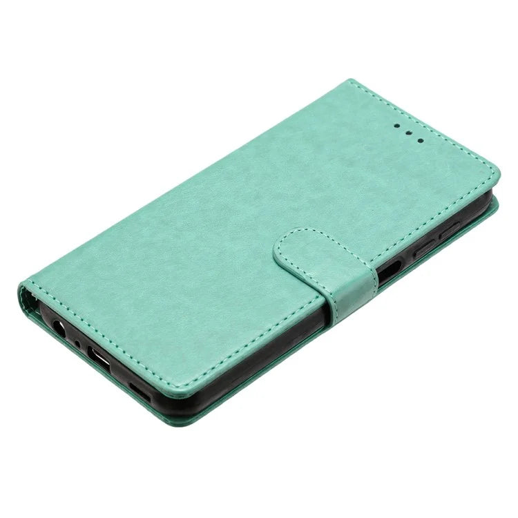 For Samsung Galaxy A06 Leather Phone Case Wallet Stand Cover with Handy Strap