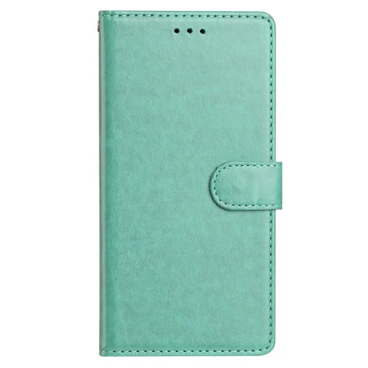 For Samsung Galaxy A06 Leather Phone Case Wallet Stand Cover with Handy Strap