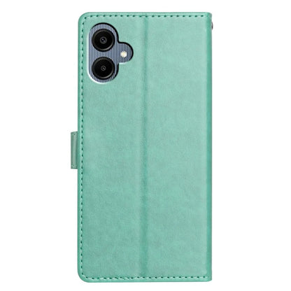 For Samsung Galaxy A06 Leather Phone Case Wallet Stand Cover with Handy Strap