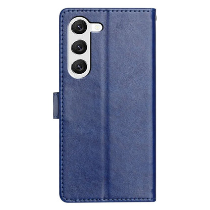 For Samsung Galaxy S23 Leather Phone Case Wallet Stand Cover with Handy Strap