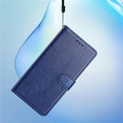 For Samsung Galaxy A73 5G Leather Phone Case Wallet Stand Cover with Handy Strap