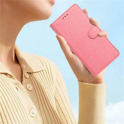 For Samsung Galaxy A73 5G Leather Phone Case Wallet Stand Cover with Handy Strap