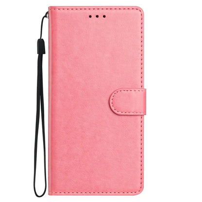For Samsung Galaxy A73 5G Leather Phone Case Wallet Stand Cover with Handy Strap