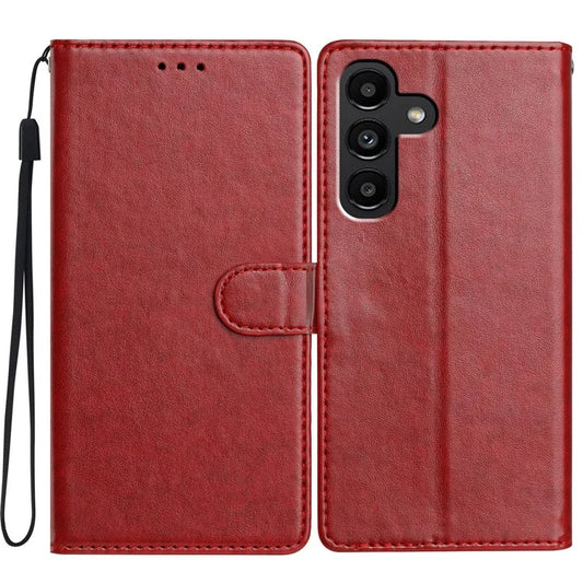For Samsung Galaxy A04s 5G Leather Phone Case Wallet Stand Cover with Handy Strap