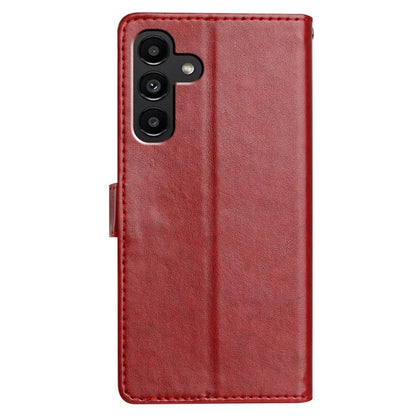 For Samsung Galaxy A04s 5G Leather Phone Case Wallet Stand Cover with Handy Strap