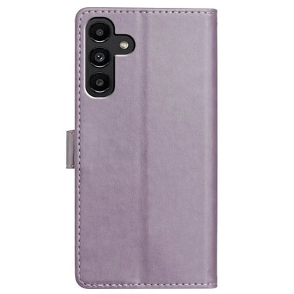 For Samsung Galaxy A04s 5G Leather Phone Case Wallet Stand Cover with Handy Strap