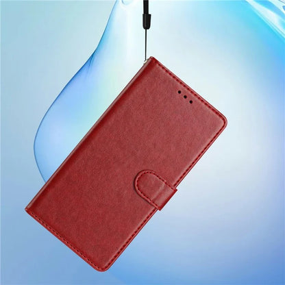 For Samsung Galaxy A23 5G (Global Version) Leather Phone Case Wallet Stand Cover with Handy Strap