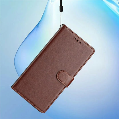 For Samsung Galaxy A23 5G (Global Version) Leather Phone Case Wallet Stand Cover with Handy Strap