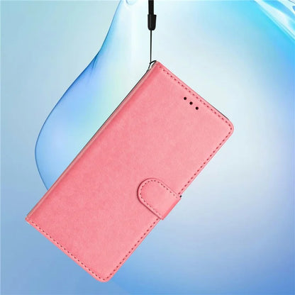 For Samsung Galaxy A23 5G (Global Version) Leather Phone Case Wallet Stand Cover with Handy Strap
