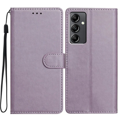 For Samsung Galaxy A14 4G  /  5G Leather Phone Case Wallet Stand Cover with Handy Strap