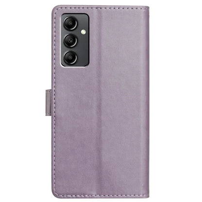 For Samsung Galaxy A14 4G  /  5G Leather Phone Case Wallet Stand Cover with Handy Strap