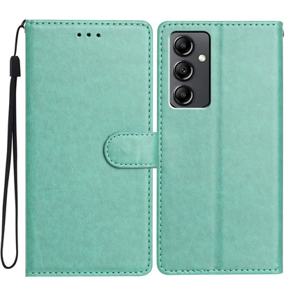 For Samsung Galaxy A14 4G  /  5G Leather Phone Case Wallet Stand Cover with Handy Strap