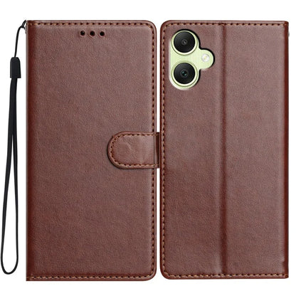 For Samsung Galaxy A05 4G Leather Phone Case Wallet Stand Cover with Handy Strap