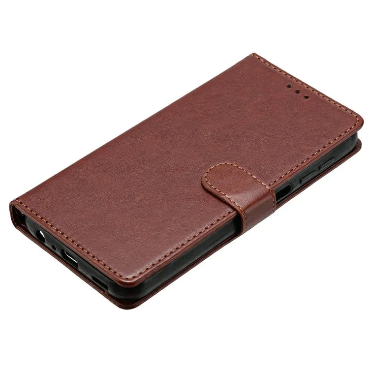 For Samsung Galaxy A05 4G Leather Phone Case Wallet Stand Cover with Handy Strap