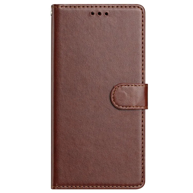 For Samsung Galaxy A05 4G Leather Phone Case Wallet Stand Cover with Handy Strap