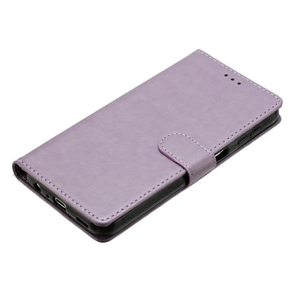 For Samsung Galaxy A25 5G (Global) (161.0 x 76.5 x 8.3mm) Leather Phone Case Wallet Stand Cover with Handy Strap