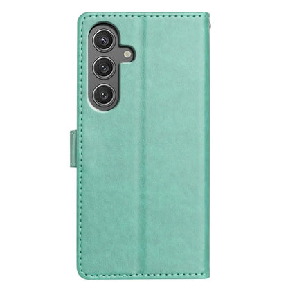 For Samsung Galaxy A15 5G Leather Phone Case Wallet Stand Cover with Handy Strap
