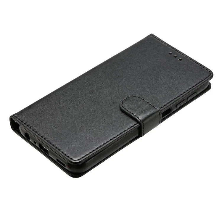 For Samsung Galaxy A35 5G Leather Phone Case Wallet Stand Cover with Handy Strap