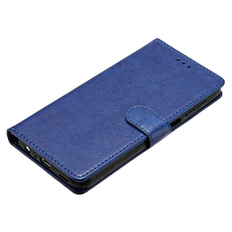 For Samsung Galaxy A35 5G Leather Phone Case Wallet Stand Cover with Handy Strap