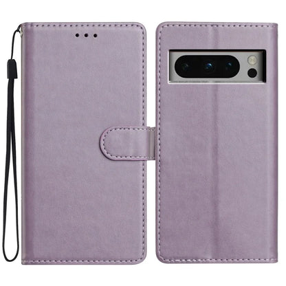 For Google Pixel 8 Pro Leather Phone Case Wallet Stand Cover with Handy Strap