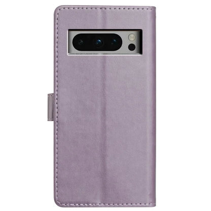 For Google Pixel 8 Pro Leather Phone Case Wallet Stand Cover with Handy Strap