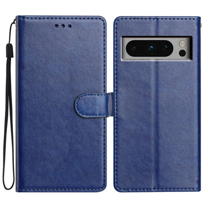 For Google Pixel 8 Pro Leather Phone Case Wallet Stand Cover with Handy Strap