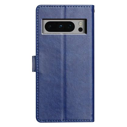 For Google Pixel 8 Pro Leather Phone Case Wallet Stand Cover with Handy Strap