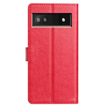For Google Pixel 8a Leather Phone Case Wallet Stand Cover with Handy Strap