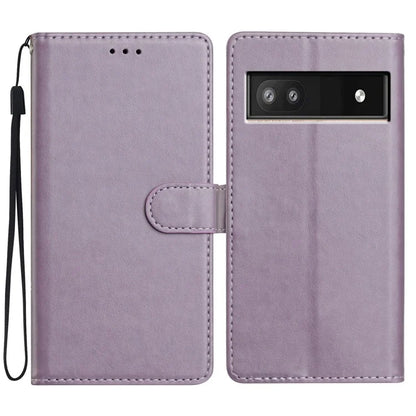For Google Pixel 8a Leather Phone Case Wallet Stand Cover with Handy Strap