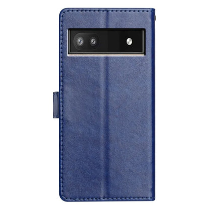 For Google Pixel 8a Leather Phone Case Wallet Stand Cover with Handy Strap