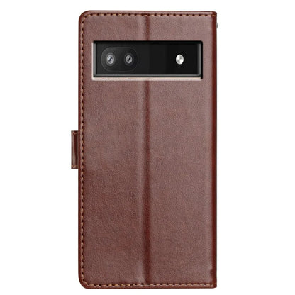 For Google Pixel 8a Leather Phone Case Wallet Stand Cover with Handy Strap