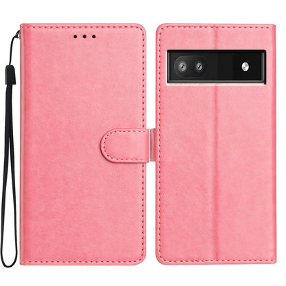 For Google Pixel 8a Leather Phone Case Wallet Stand Cover with Handy Strap