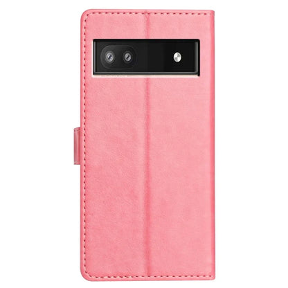 For Google Pixel 8a Leather Phone Case Wallet Stand Cover with Handy Strap