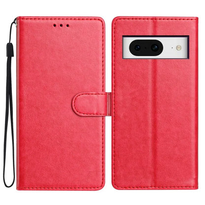 For Google Pixel 8 Leather Phone Case Wallet Stand Cover with Handy Strap