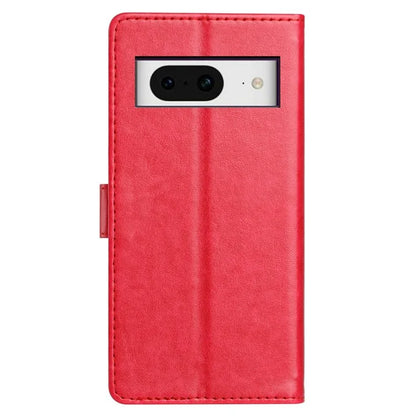 For Google Pixel 8 Leather Phone Case Wallet Stand Cover with Handy Strap