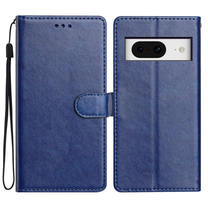 For Google Pixel 8 Leather Phone Case Wallet Stand Cover with Handy Strap