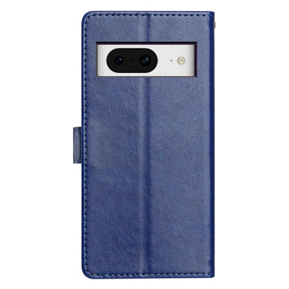 For Google Pixel 8 Leather Phone Case Wallet Stand Cover with Handy Strap