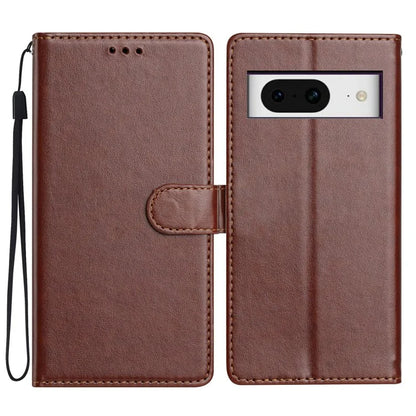 For Google Pixel 8 Leather Phone Case Wallet Stand Cover with Handy Strap