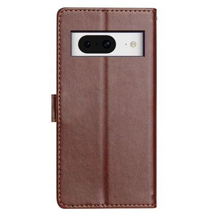 For Google Pixel 8 Leather Phone Case Wallet Stand Cover with Handy Strap