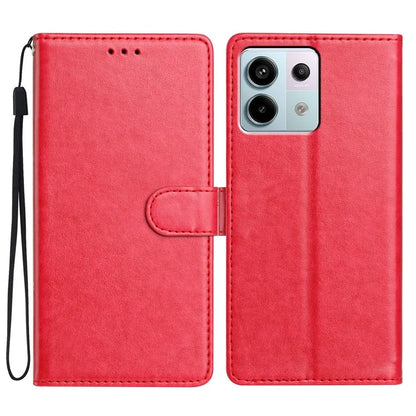 For Xiaomi Redmi Note 13 Pro 5G  /  Poco X6 5G Leather Phone Case Wallet Stand Cover with Handy Strap