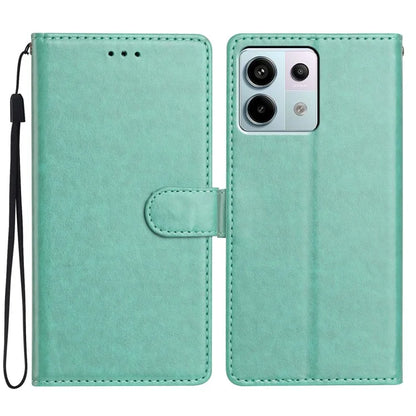 For Xiaomi Redmi Note 13 Pro 5G  /  Poco X6 5G Leather Phone Case Wallet Stand Cover with Handy Strap