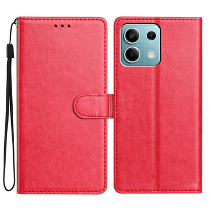 For Xiaomi Redmi Note 13 5G Leather Phone Case Wallet Stand Cover with Handy Strap