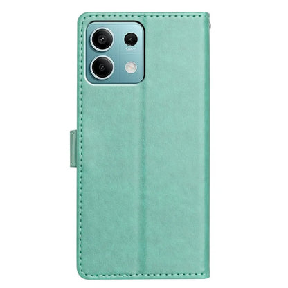 For Xiaomi Redmi Note 13 5G Leather Phone Case Wallet Stand Cover with Handy Strap
