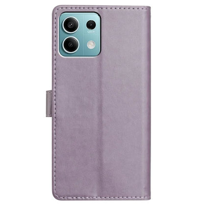 For Xiaomi Redmi Note 13 4G Leather Phone Case Wallet Stand Cover with Handy Strap