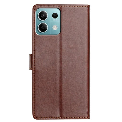 For Xiaomi Redmi Note 13 4G Leather Phone Case Wallet Stand Cover with Handy Strap