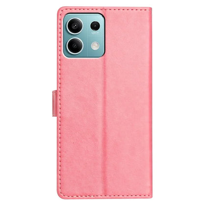 For Xiaomi Redmi Note 13 4G Leather Phone Case Wallet Stand Cover with Handy Strap