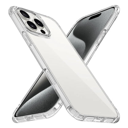 LEEU DESIGN For iPhone 16 Pro Max Case 6D Stereo Sound Hole Acrylic + TPU Phone Cover