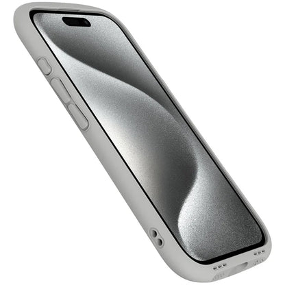 LEEU DESIGN For iPhone 16 Pro Max Case Stereo Sound Hole TPU+Tempered Glass Clear Phone Cover