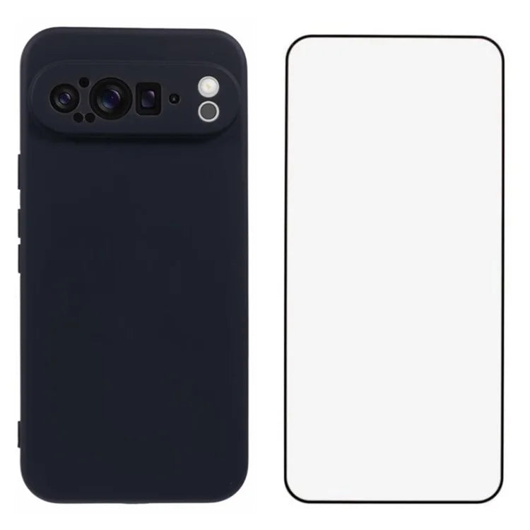 WANLONFENG RB2 Series for Google Pixel 9 Pro XL Case TPU Phone Cover with Screen Protector