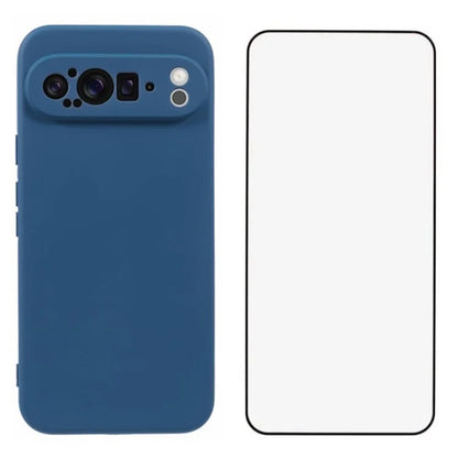 WANLONFENG RB2 Series for Google Pixel 9 Pro XL Case TPU Phone Cover with Screen Protector